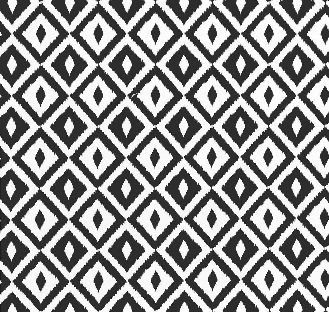 RSH Décor Indoor Outdoor Set of 4 Square Pillows Weather Resistant 20" x 20" Made with Tommy Bahama Swaying Palms Aloe Green Tropical Palm Leaf Fabric & Black White Aztec Geometric