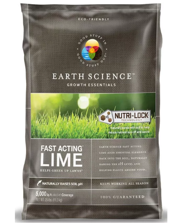 Earth Science Fast Acting Lime 5000 sq. ft. 25 lb