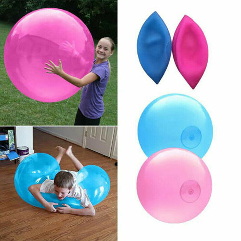 JETTINGBUY 40/120cm Inflatable Wubble Bubble Ball Balloon Stretch Outdoor Beach Kids Toy