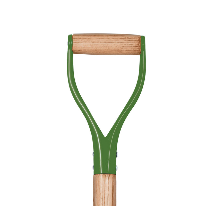 John Deere 7005573 42 in. Steel Digging Shovel with Wood Handle, Green