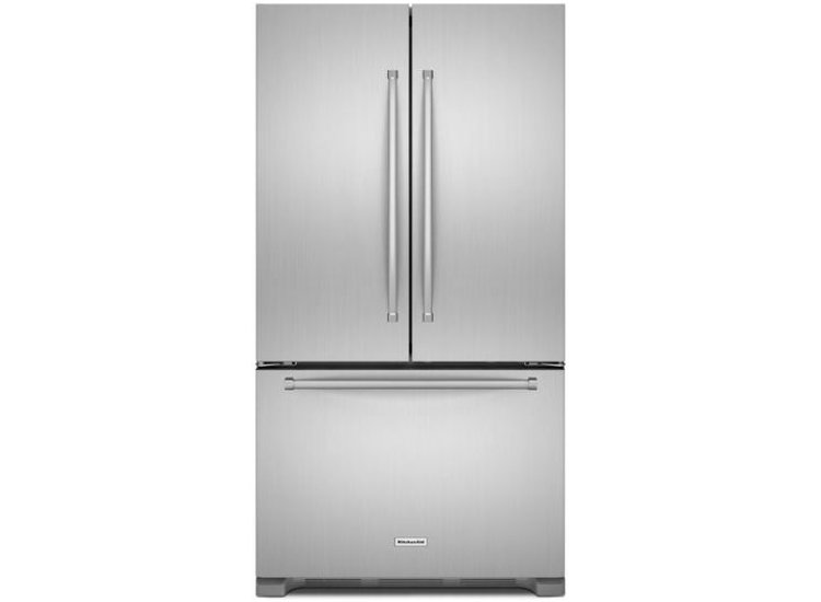KitchenAid 20 Cu. Ft. Stainless Steel Counter-Depth French Door Refrigerator