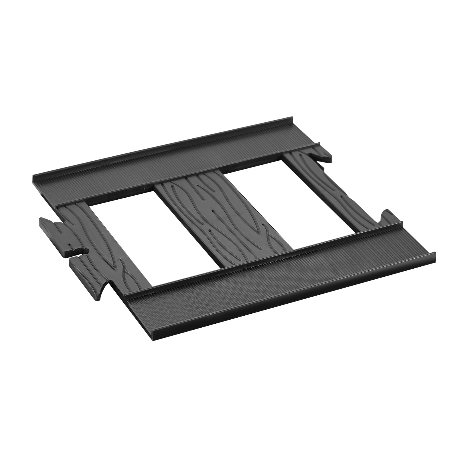 JOYLDIAS 16pcs Black Straight Tracks for Electric Ride on Train