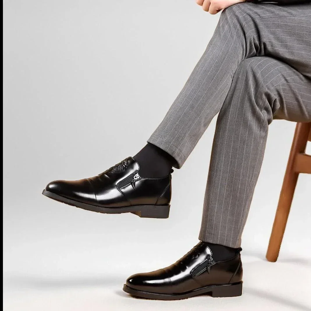 Botas Brave Lion™ Elegância  Suprema/ O Poder e o Estilo dos Reis em Seus Pés!