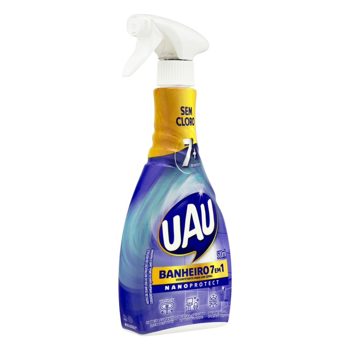 Desinfetante Banheiro Uau 500ml Borrifador