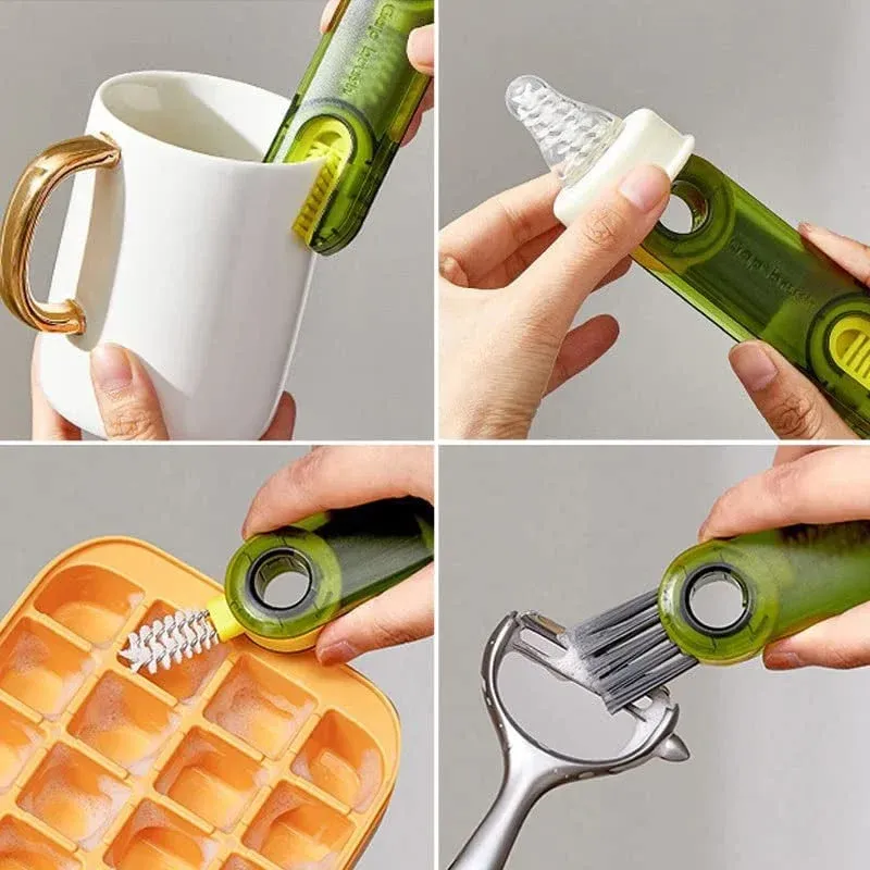 (🎅Holiday Hot Sale-49% Off ) 3 in 1 Multifunctional Cleaning Brush