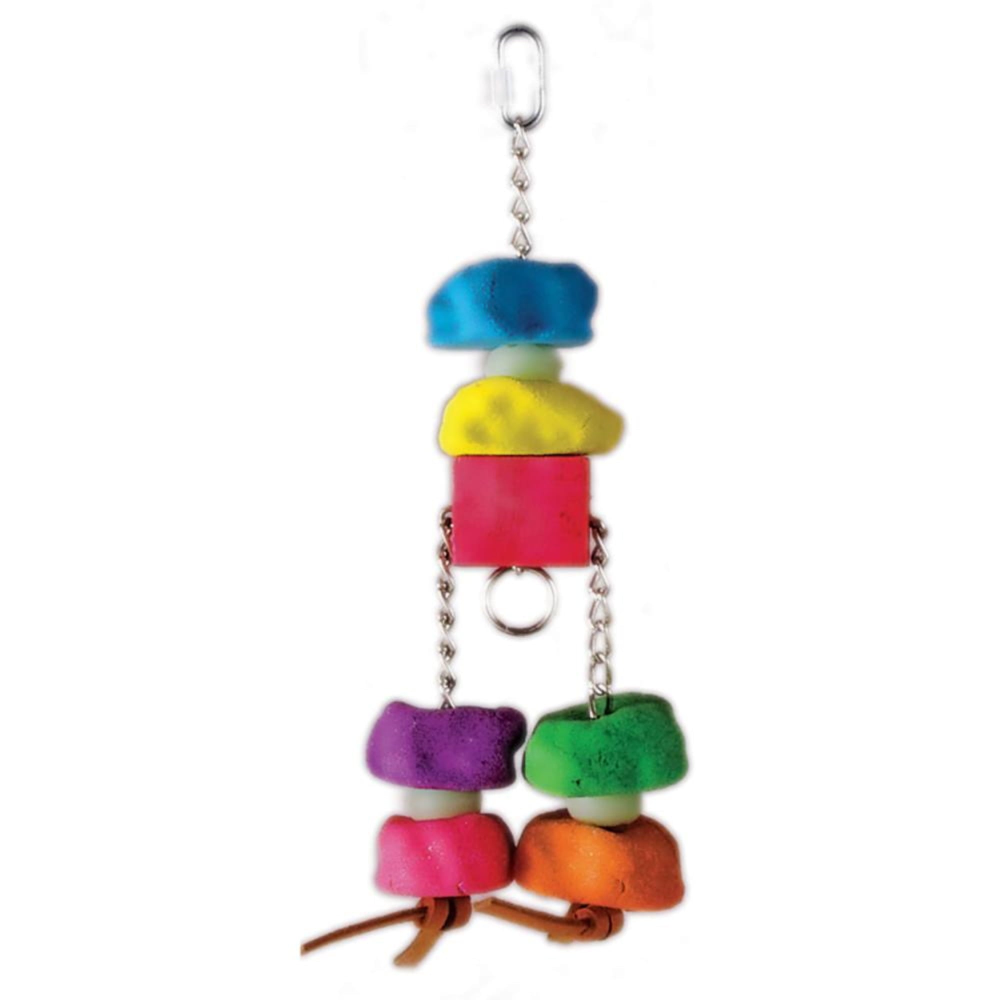 Prevue Pet Products Playfuls Pisces Bird Toy with Crushed Shells and Minerals