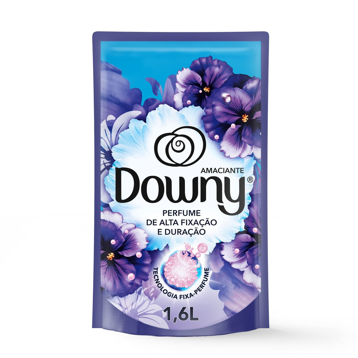 Amaciante De Roupa Concentrado Lirios Do Campo Downy Sache 1,6l