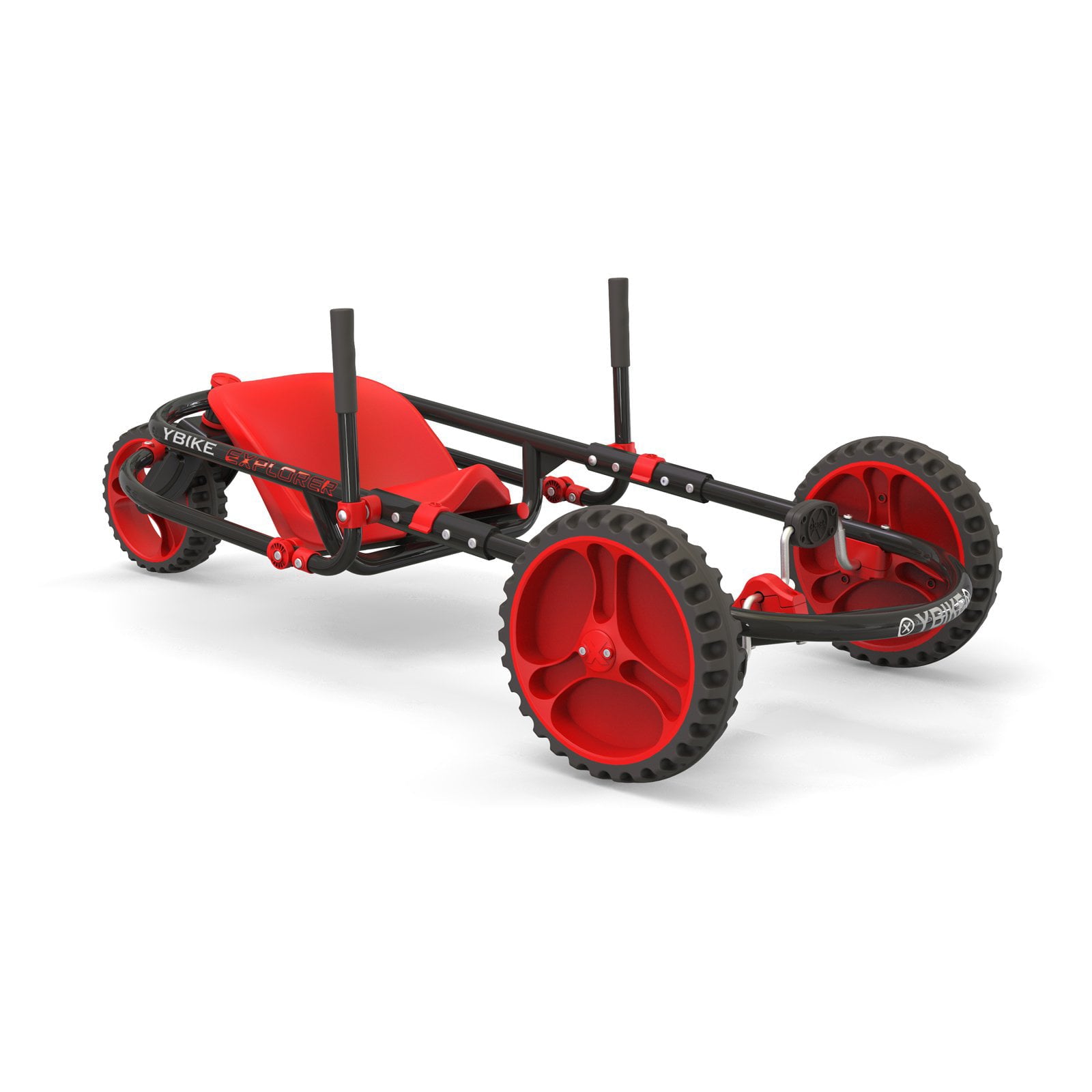 Ybike Explorer 3.0 Children's Pedal Go Kart， Red/Black