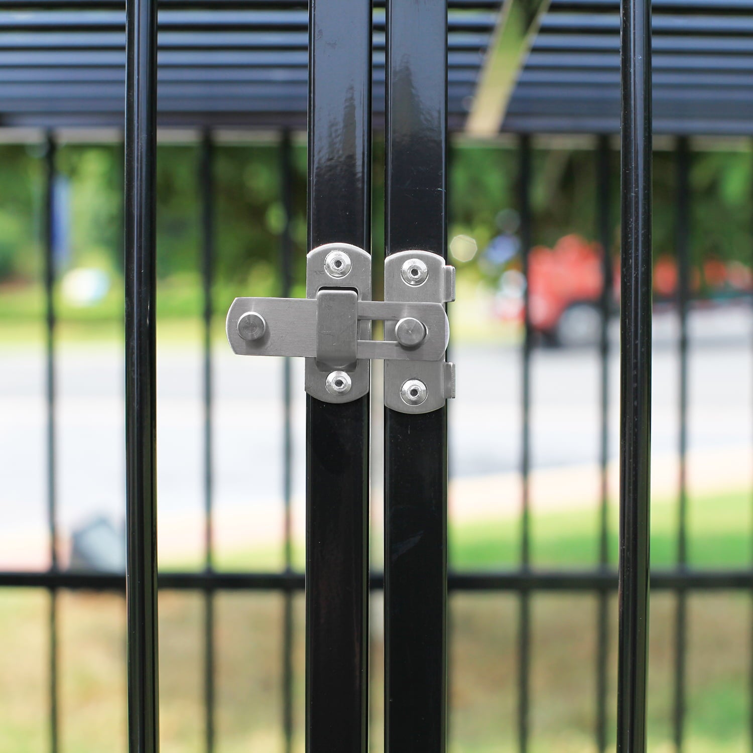 Wonline Metal Heavy Duty Dog Cage with Wheels， Black