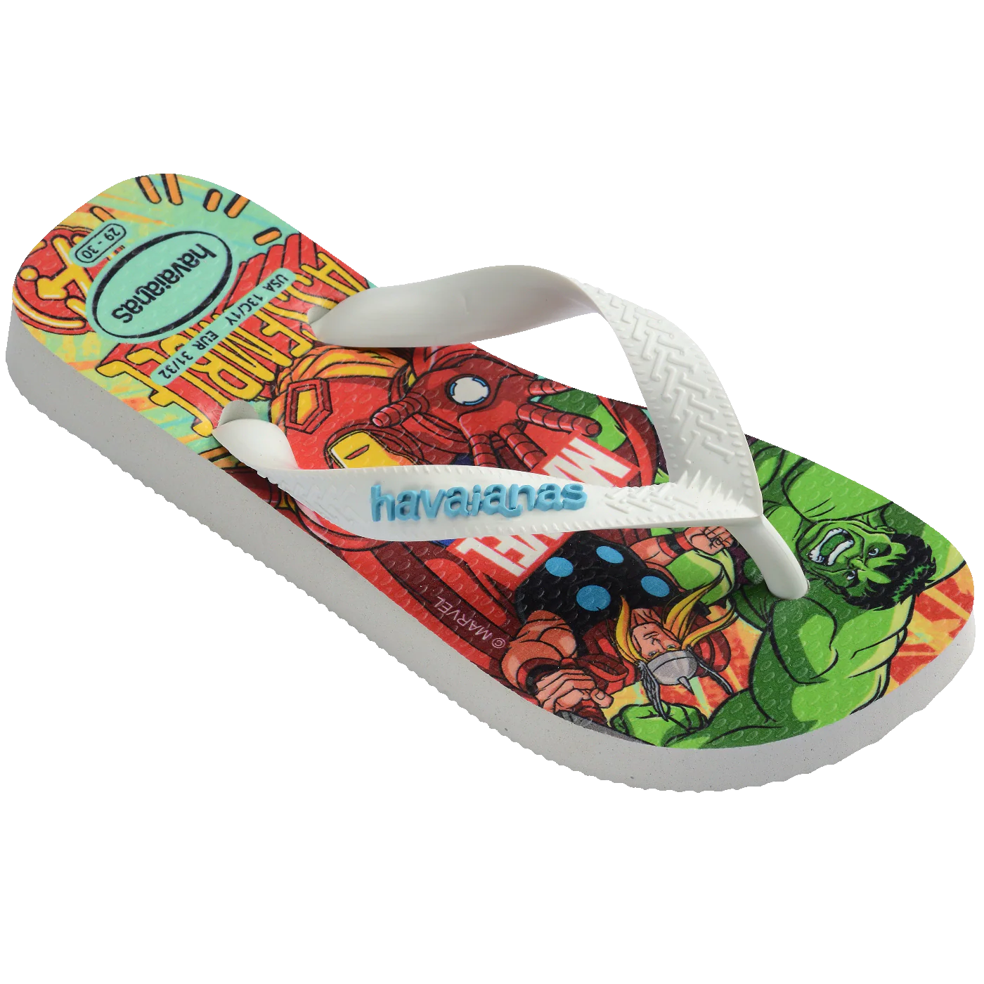 Chinelo Havaianas Infantil Top Marvel II Vingadores