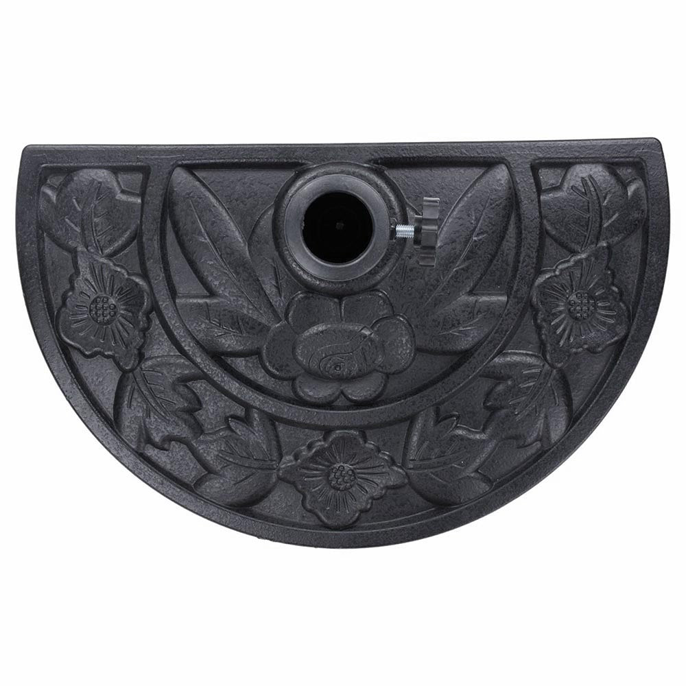 Yescom Patio Half Round Umbrella Base Stand 20Lb