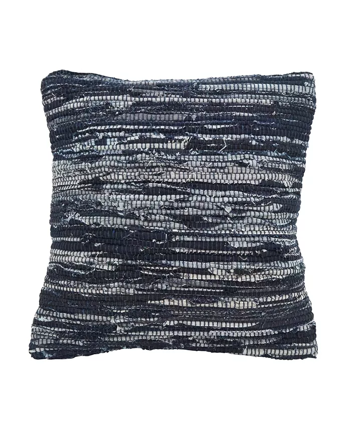 Saro Lifestyle Denim Days Decorative Pillow， 18
