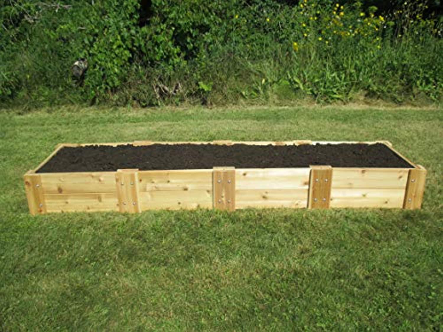 Infinite Cedar RB2x8x11 Cedar Raised Garden Bed, 2 ft. x 8 ft. x 11 in.