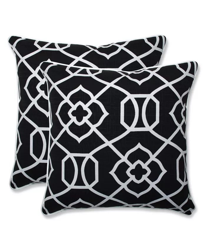 Pillow Perfect Kirkland Black 18.5