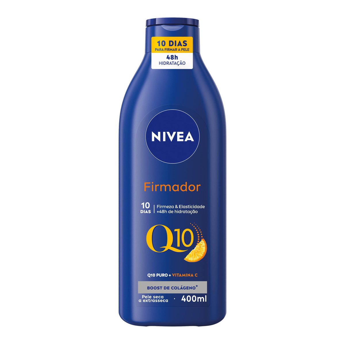 Locao Hidratante Firmador NIVEA Q10 + Vitamina C Pele Seca 400ml