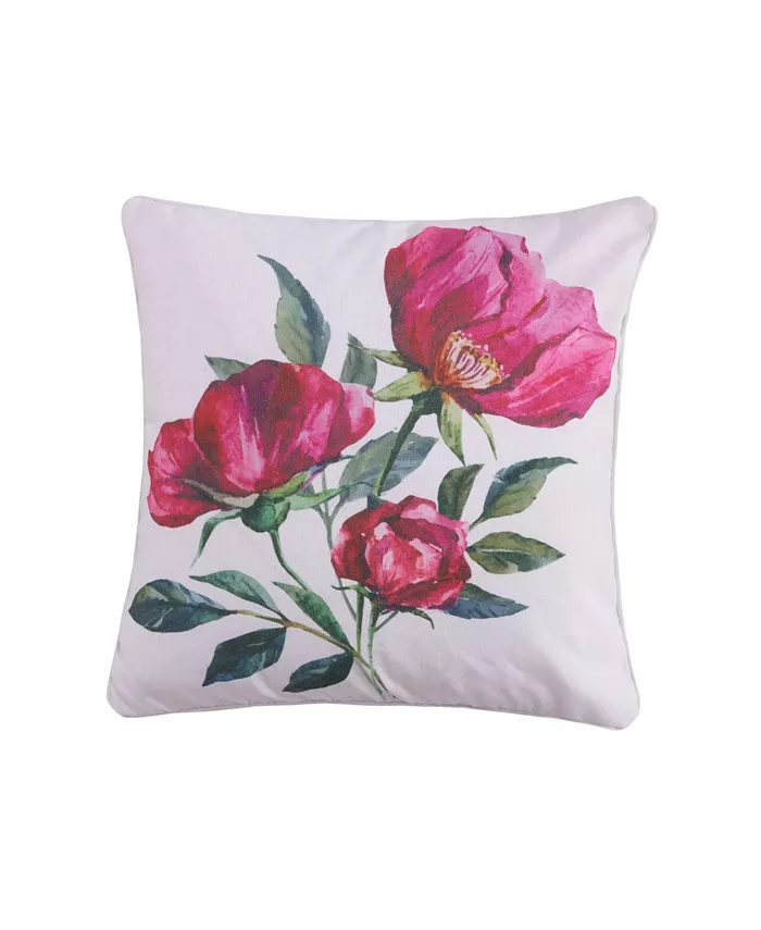 Levtex Montecito Floral Decorative Pillow， 18