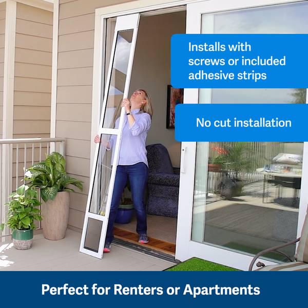 2-Piece Medium Sliding Glass Pet Door