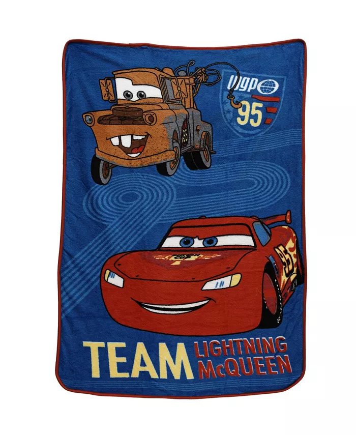 Disney Car's Super Soft Coral Fleece Toddler Blanket
