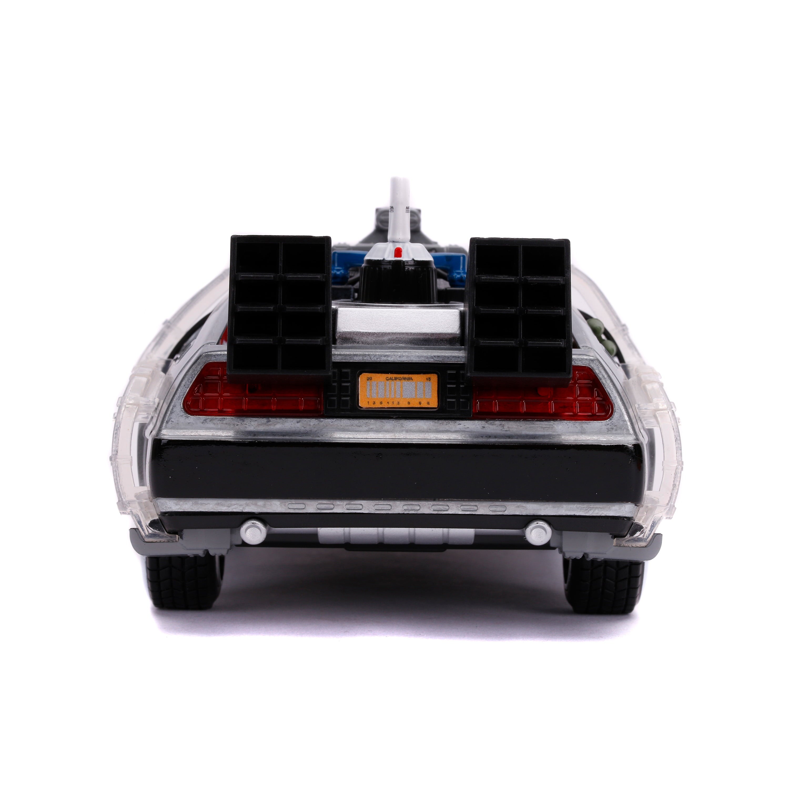 Back To The Future Part III 1:24 Time Machine Die-cast Car Light Up Feature Play Vehicles