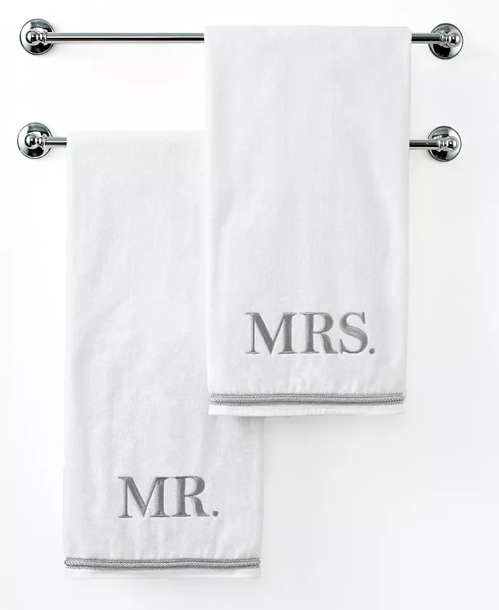 Avanti Bath Towels， Mr. or  Mrs. 27