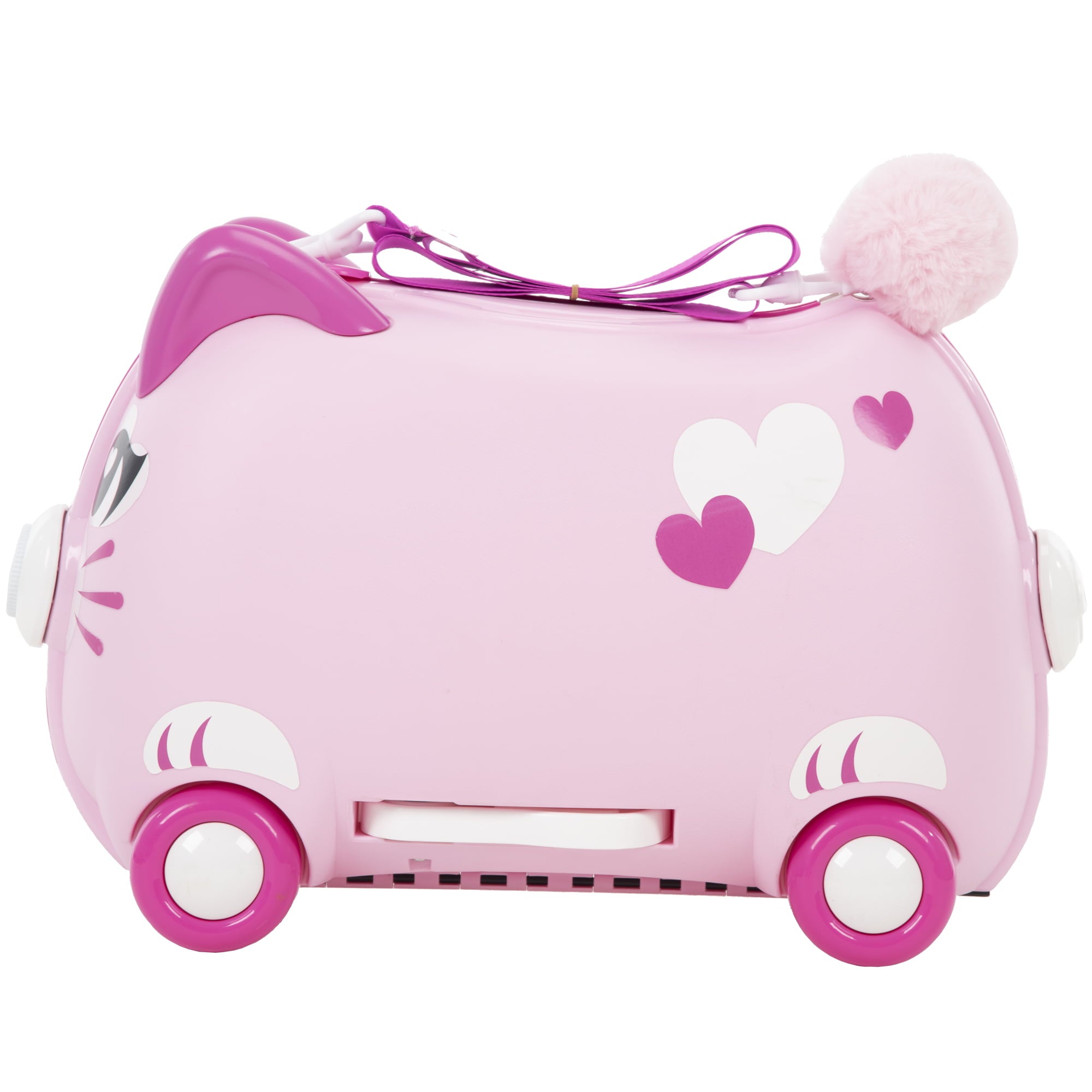 Huffy Kitty Pink Pack N Fun Carry-on Luggage for boys and girls