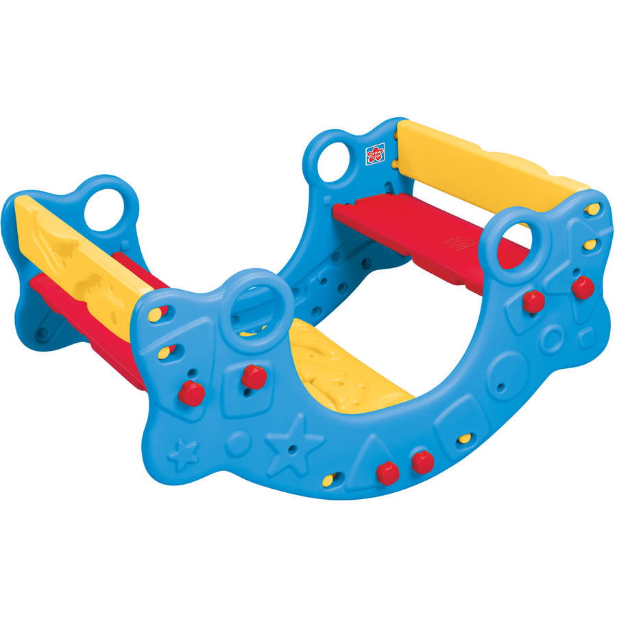 Grow'n Up 3-in-1 Climber， Rocker and Bench - Ages 3 Years to 5 Years