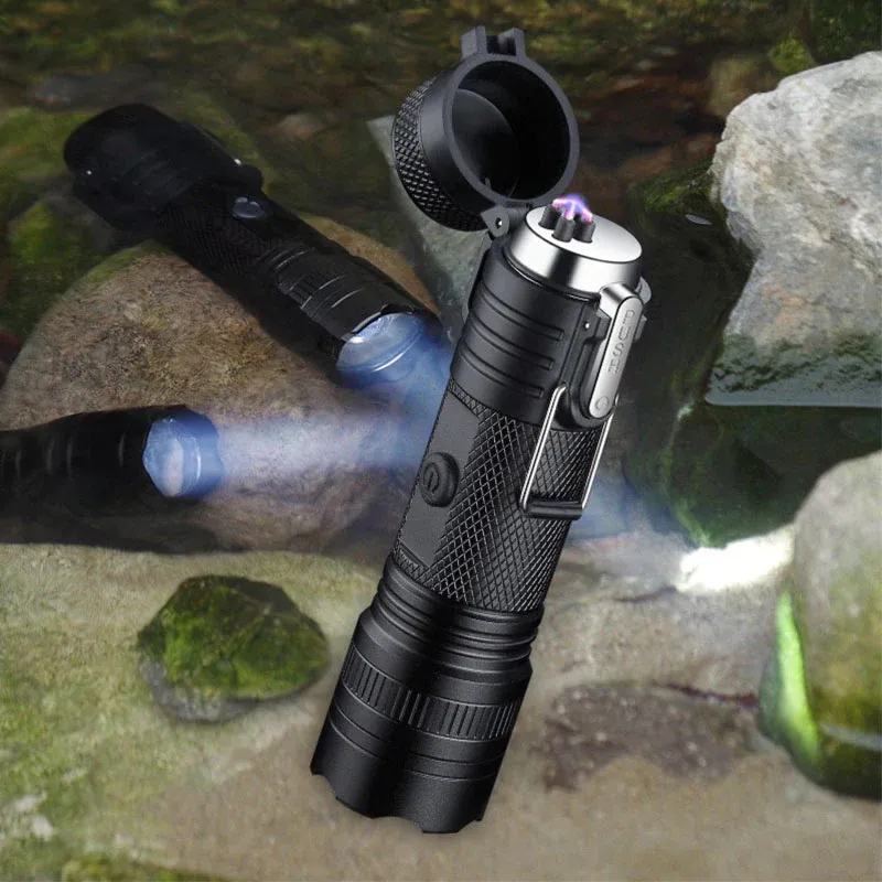 Self Defense Flashlight, Anti Wolf Weapon, Alarm, Carry Weapon Stick W