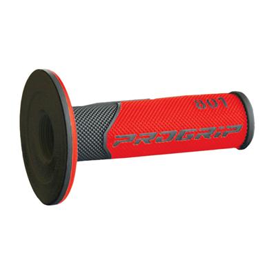 Progrip 801BKRD PROGRIP 801 Dual Density Motorcycle Grips