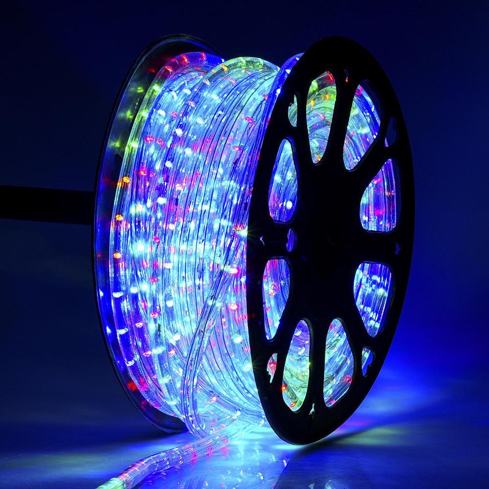 DELight LED Rope Light Outdoor Waterproof 150ft