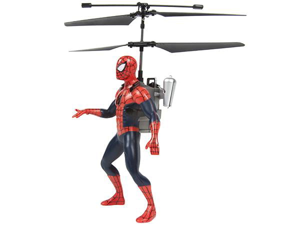 Marvel Spider-Man Flying Figure IR Helicopter