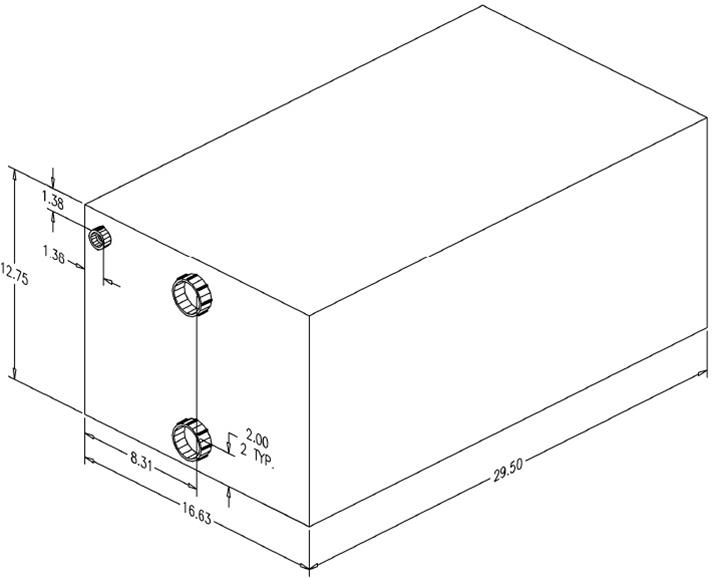 Moeller 41225 Moeller Marine Waste Tanks