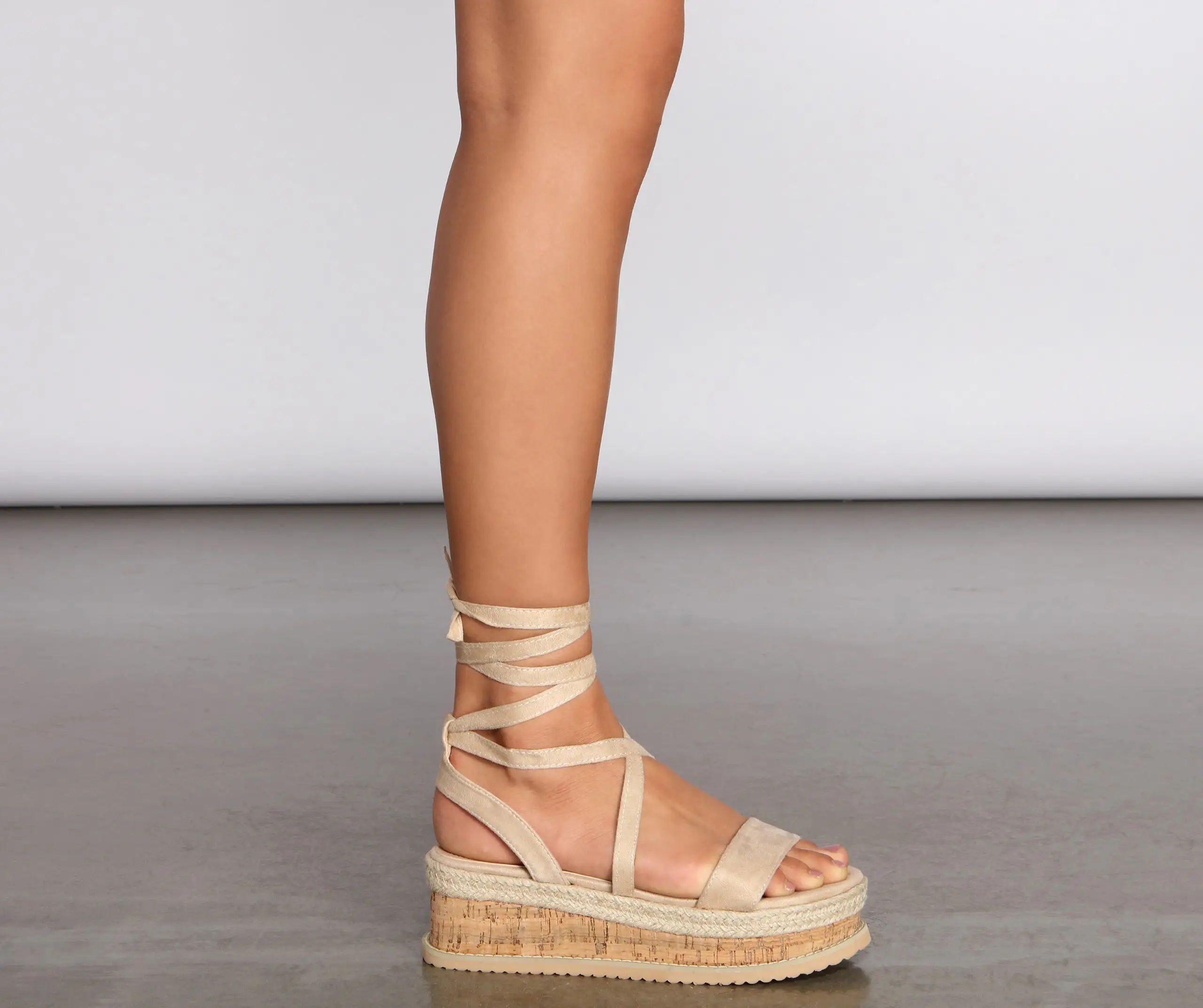 Layin' Low Platform Espadrille Sandals