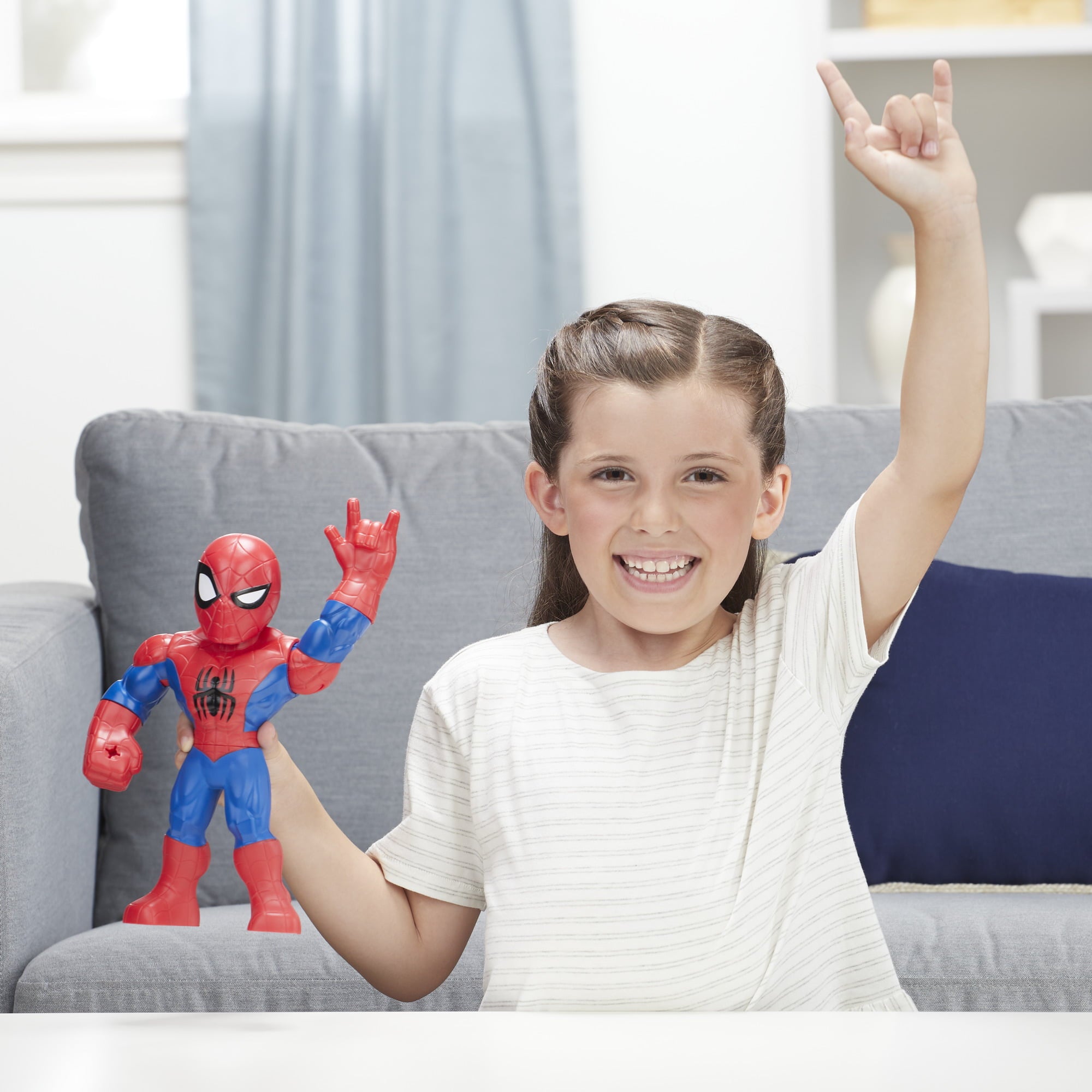 Marvel Super Hero Adventures Mega Mighties Spider-Man 10-inch Action Figure