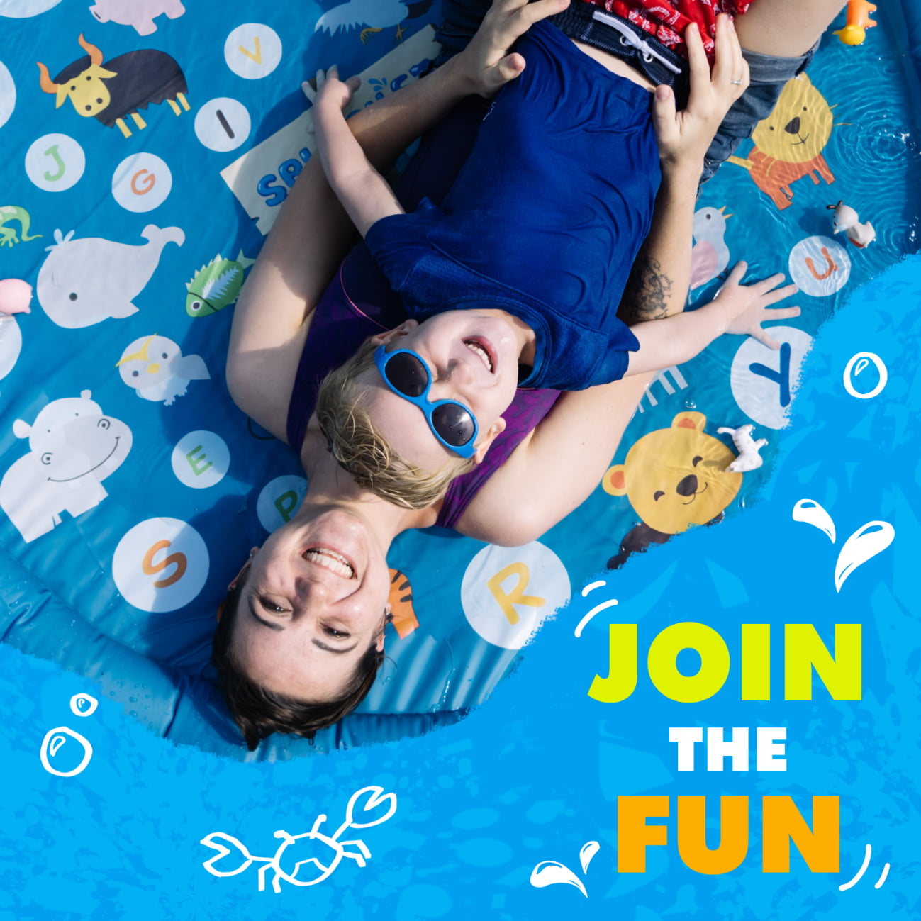 SplashEZ Splash Pad， Baby Pool and Sprinkler for Kids