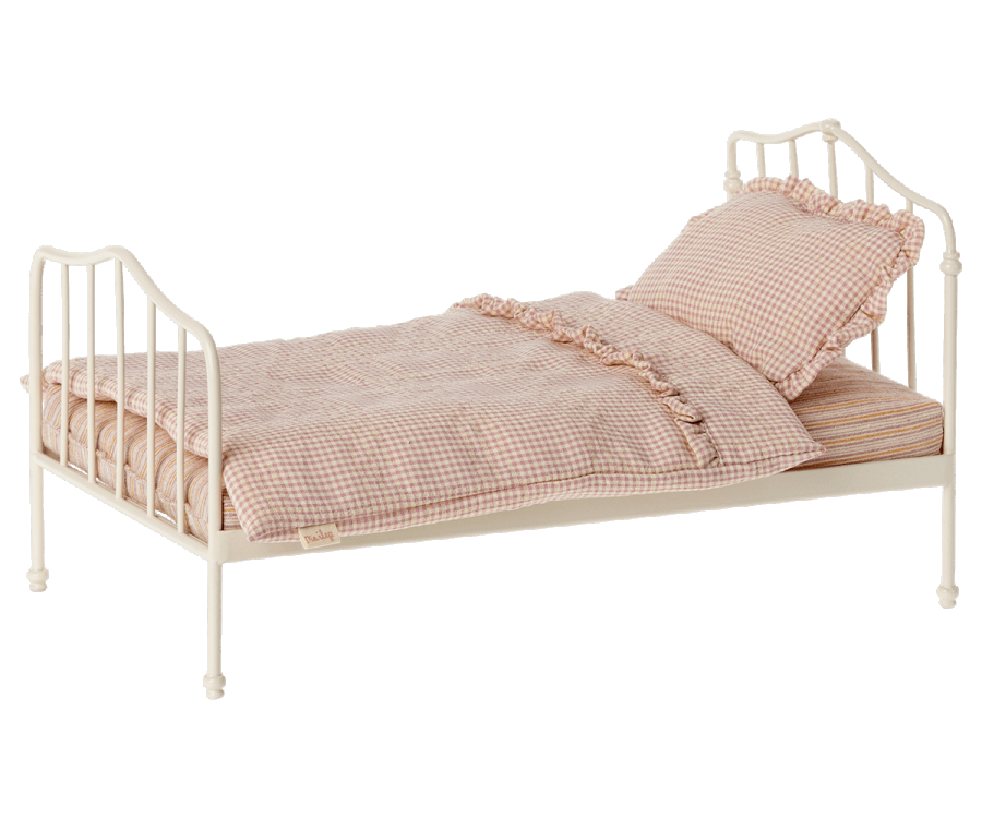 Miniature Bed - Dark Rose