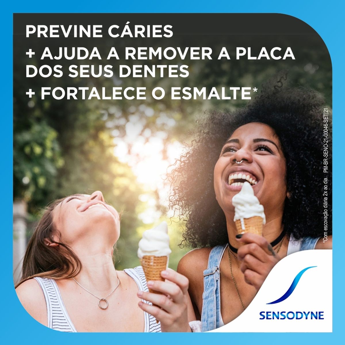 Sensodyne Creme Dental Ultra Protecao Para Dentes Sensiveis 90g