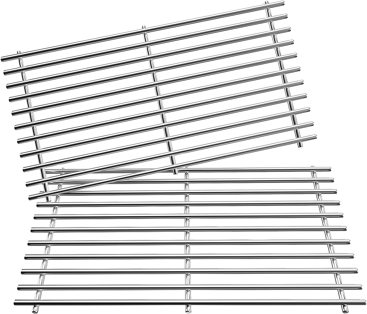 Cooking Grid Grates Kit for CharBroil Performance Tru-Infrared 2 Burner 463672416, 463672419, 463655021, 463654022 Gas Grills