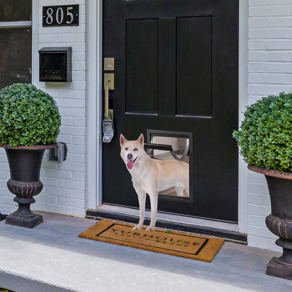 Yescom Dog Door Replacement Flaps 2ct/Pack 12.8x17.3 in.