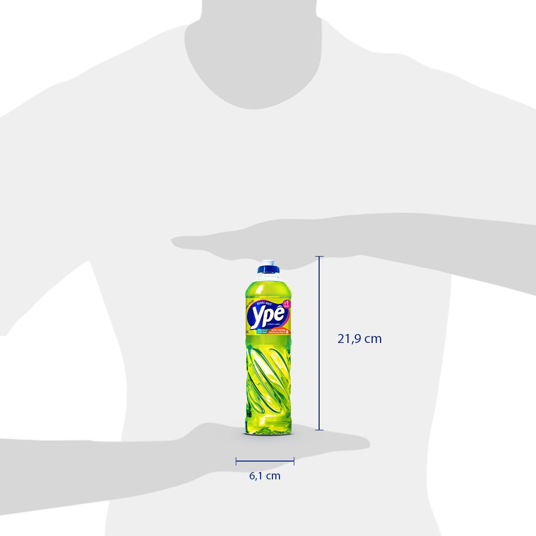 Detergente Ype Capim Limao 500ml