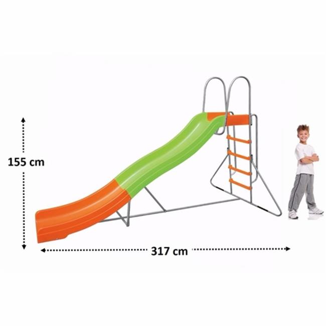 Platports  2.4 m Wavy Slide and Water Slide