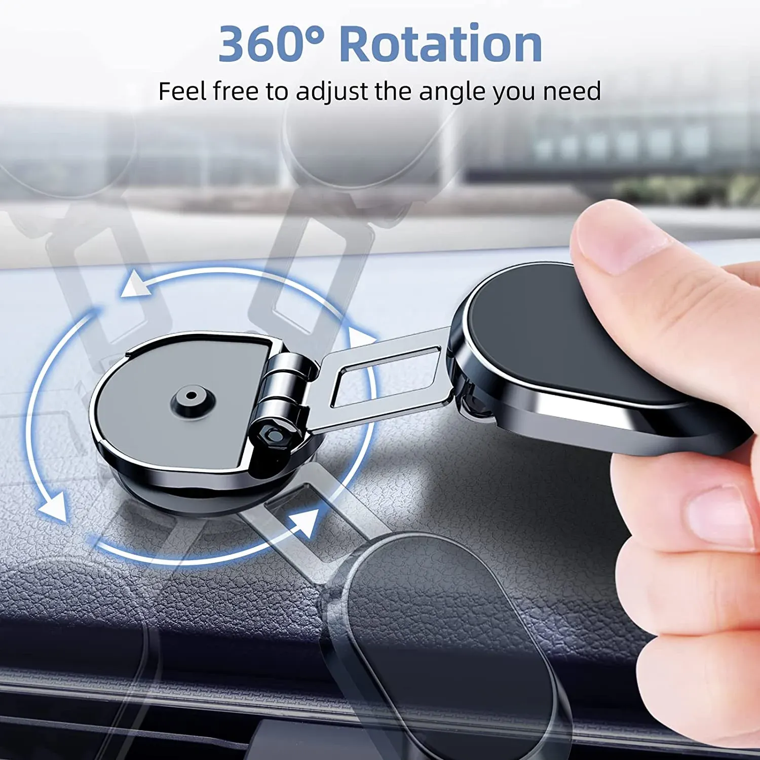 (🎅Flash Sale-49% Off ) 2022 NEW Foldable Magnetic Car Phone Mount (