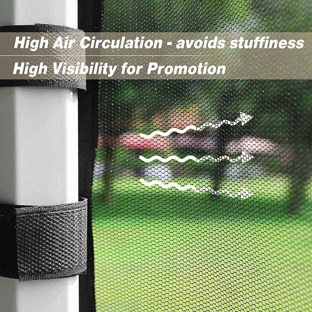 Yescom 10x15 Pop Up Canopy Netting Mesh Sidewalls Side Panel