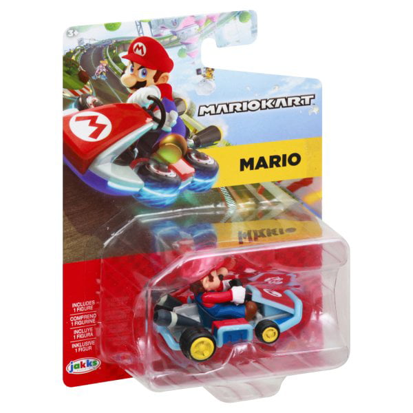 Jakks Pacific Mario Kart 8 World of  Mini Figure and Vehicle Race Car， Series 1-3