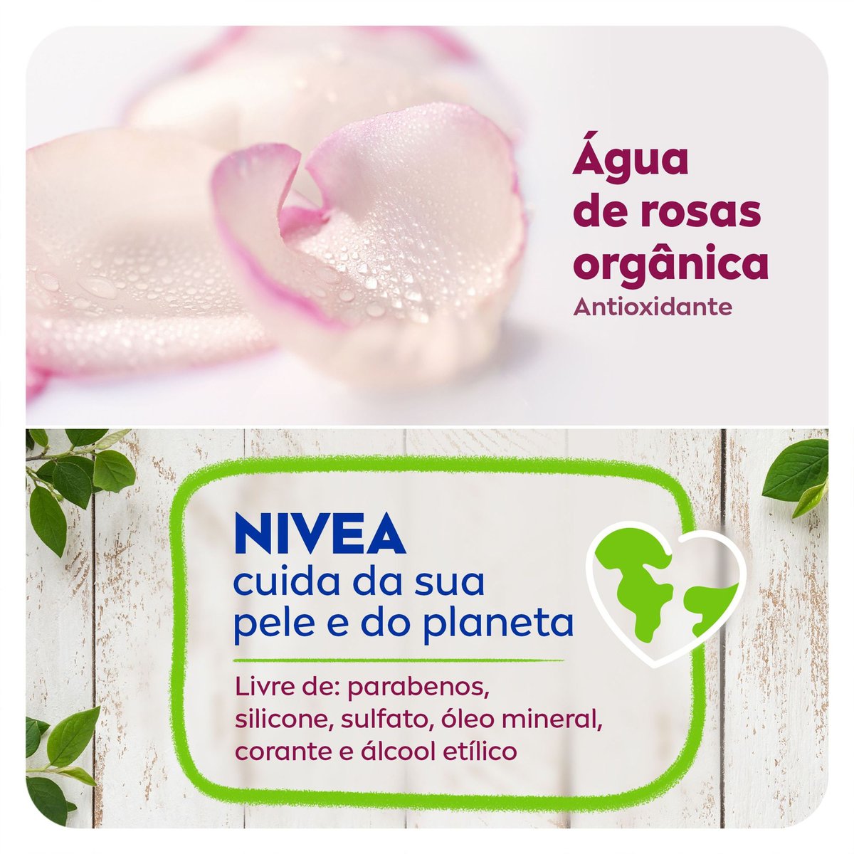 Tonico Hidratante NIVEA Aqua Rose 200ml