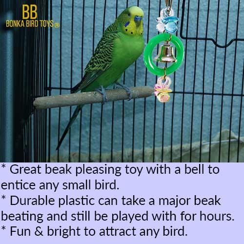 Bonka Bird Toys 1907 Ding-a-ling Bird Toy.