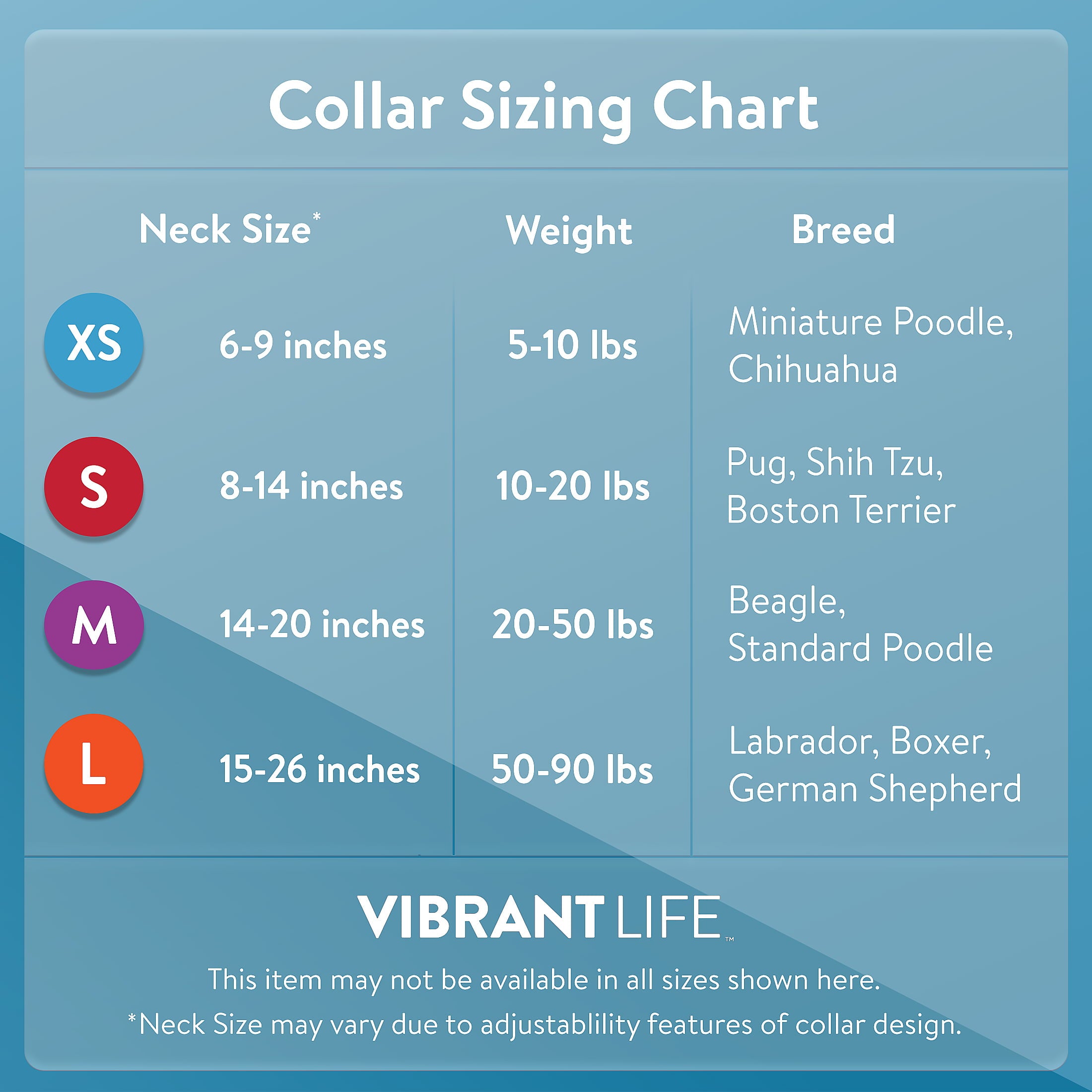 Vibrant Life Premium Dog Collar， Olive， Medium