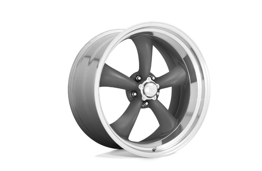 American Racing VN2155863US American Racing VN215 Gray Classic Torq-Thrust II One-Piece Wheels