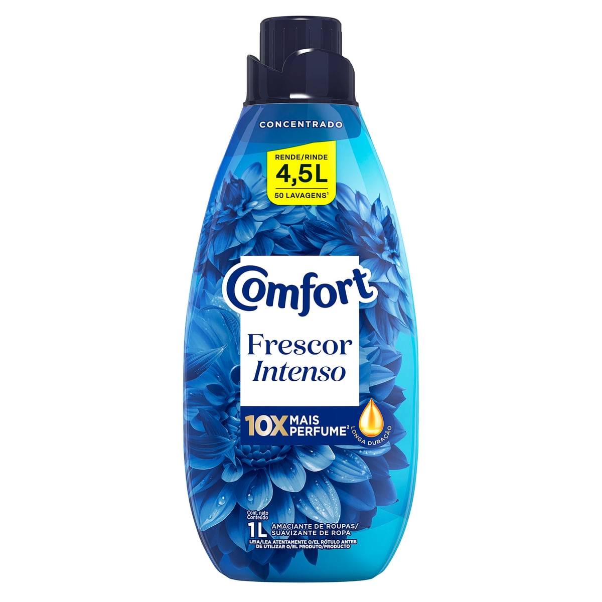 Amaciante Concentrado Comfort Frescor Intenso 1 L