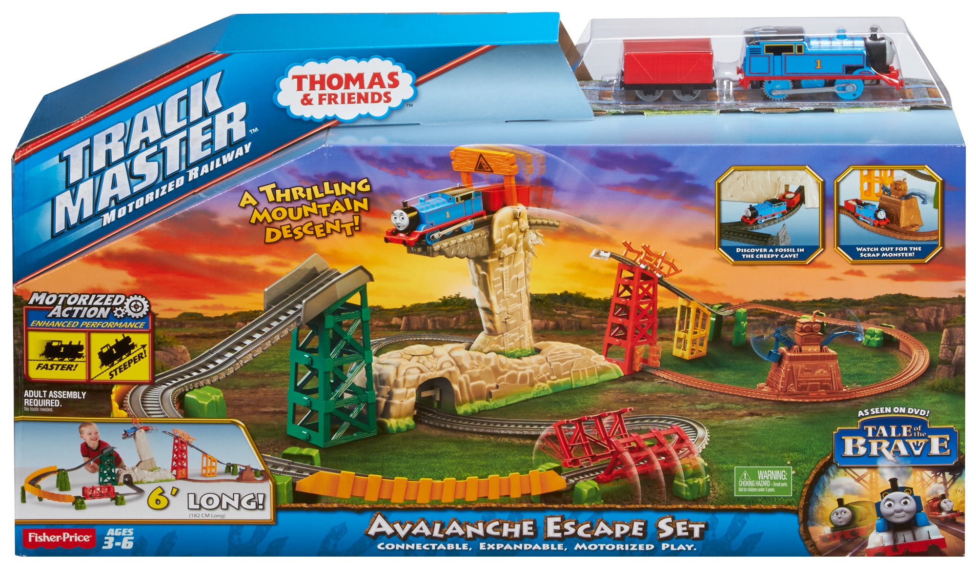 Thomas and Friends TrackMaster Avalanche Escape Set