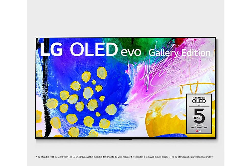 LG 83 inch G2 OLED evo Gallery Edition TV  OLED83G2PUA